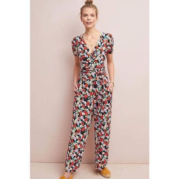 New Anthropologie x Maeve Imaginarium Jumpsuit Size M - Picture 1 of 7